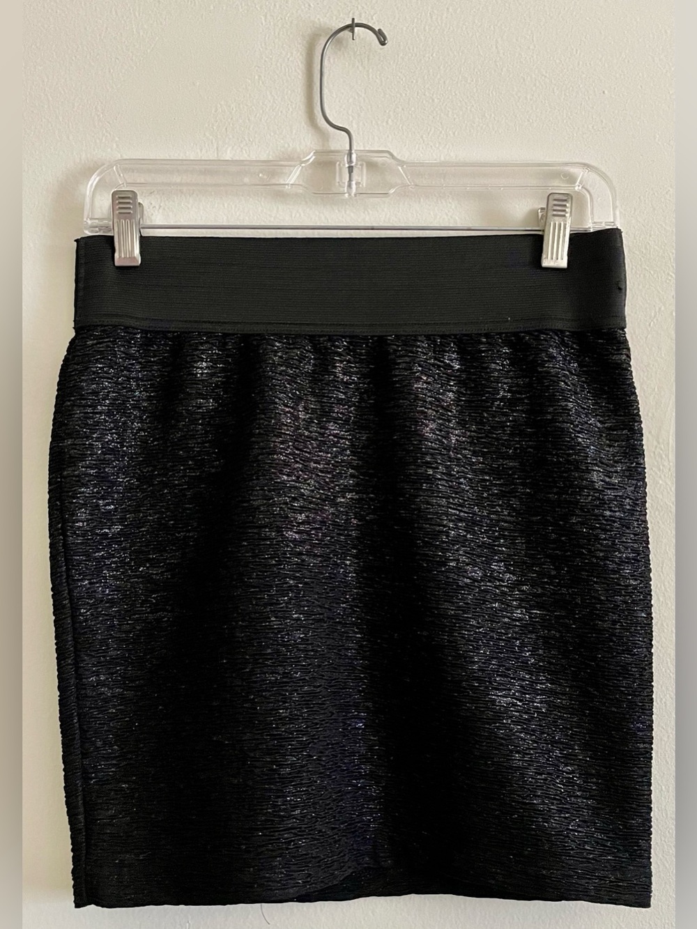🪄2B Bebe Black Textured Pencil Skirt 🪄